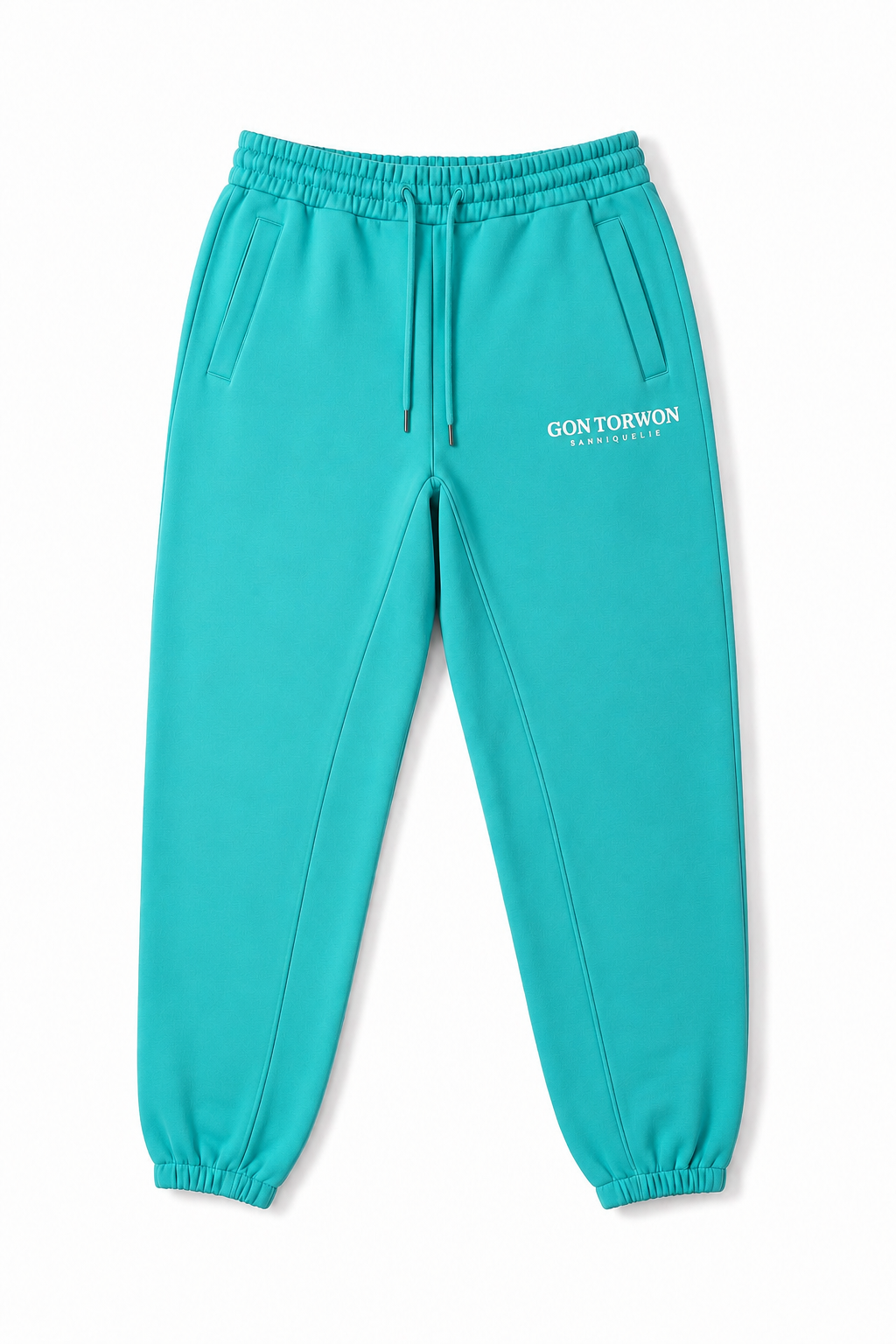 Gontorwon Sanniequellie Soft Touch Cuffed Ankle Pant Teal Women