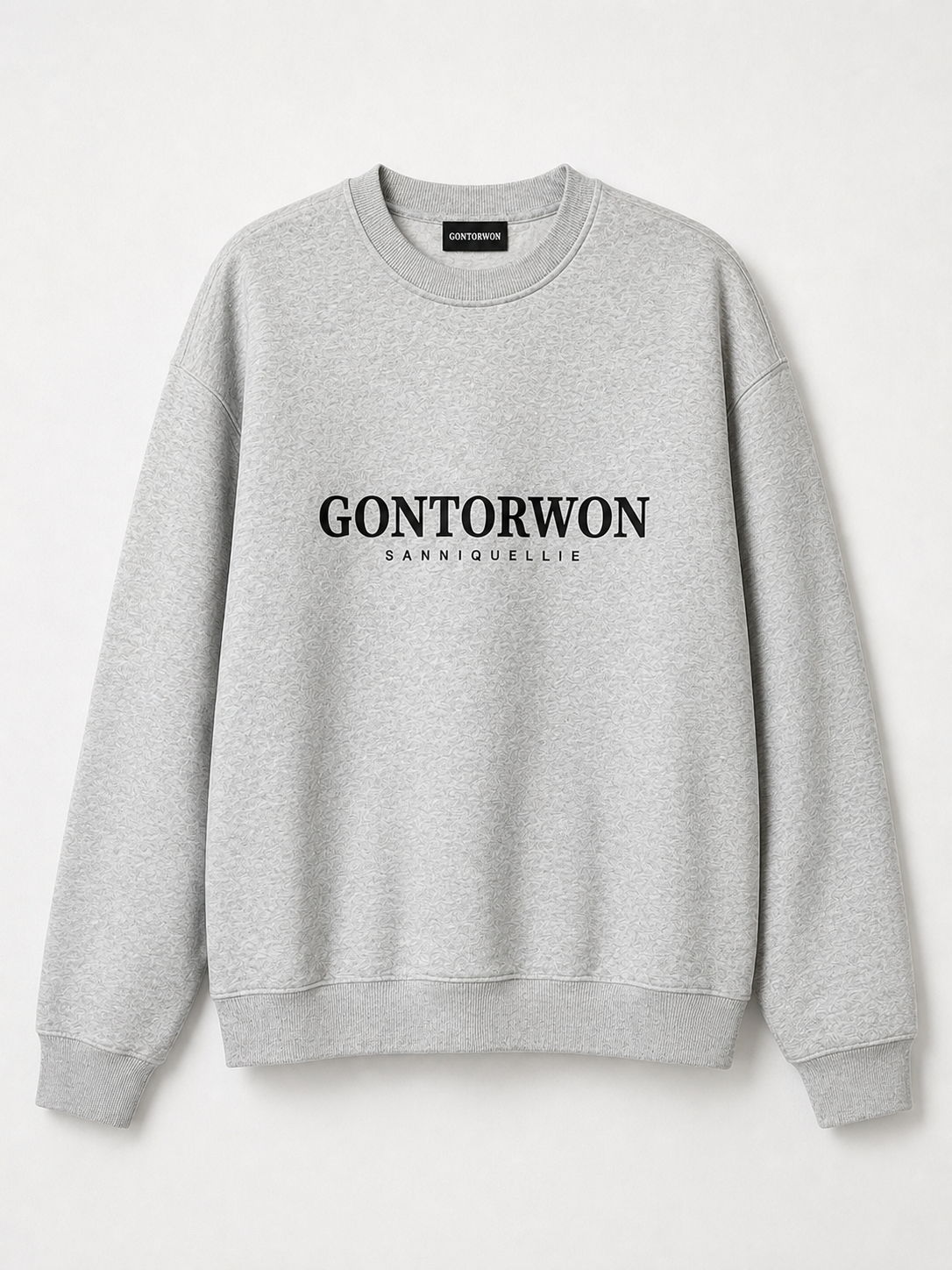 Gontorwon Sanniequellie Soft Touch Jumper Heather Grey Unisex