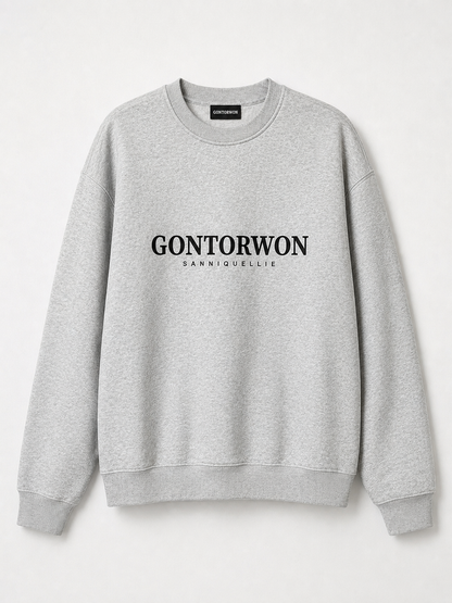 Gontorwon Sanniequellie Soft Touch Jumper Heather Grey Unisex