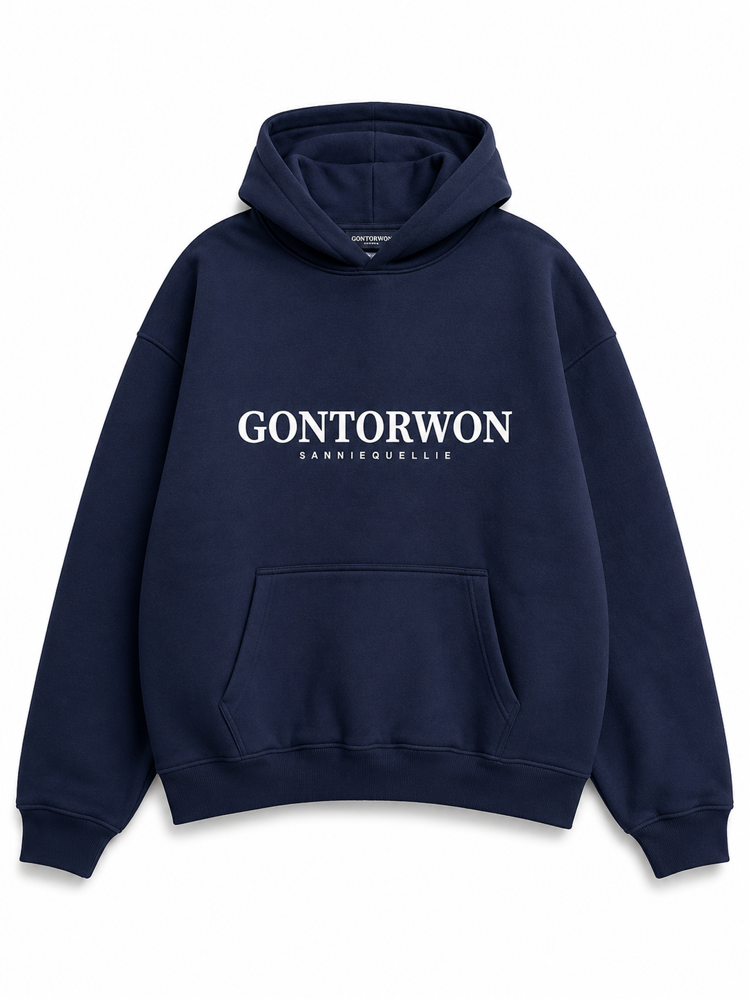 Gontorwon Sanniequellie Soft Touch Hoodie Navy Unisex