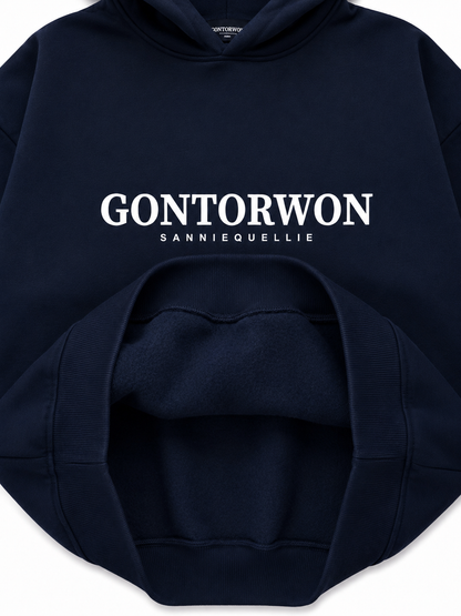 Gontorwon Sanniequellie Soft Touch Hoodie Navy Unisex
