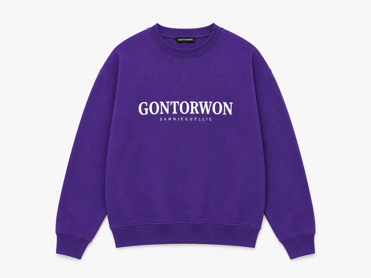 Gontorwon Sanniequellie Soft Touch Jumper Purple Unisex