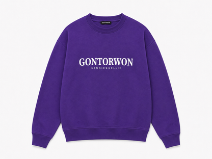 Gontorwon Sanniequellie Soft Touch Jumper Purple Unisex