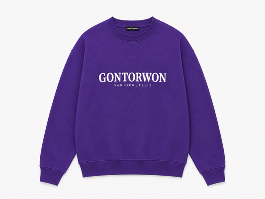 Gontorwon Sanniequellie Soft Touch Jumper Purple Unisex