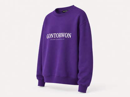 Gontorwon Sanniequellie Soft Touch Jumper Purple Unisex