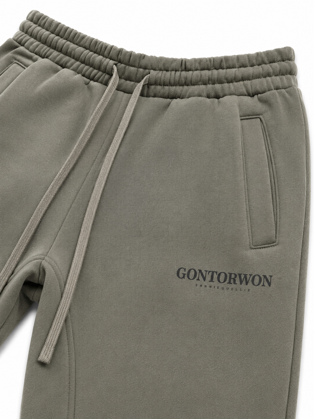 Gontorwon Sanniequellie Soft Touch Pant Taupe Grey Unisex