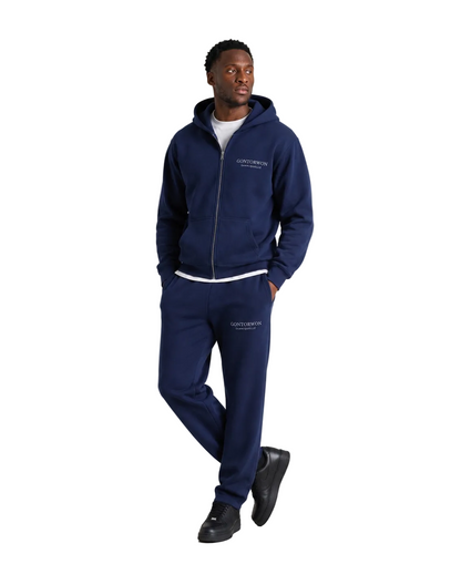 Gontorwon Sanniequellie Soft Touch Full Zip Hoodie Navy Men
