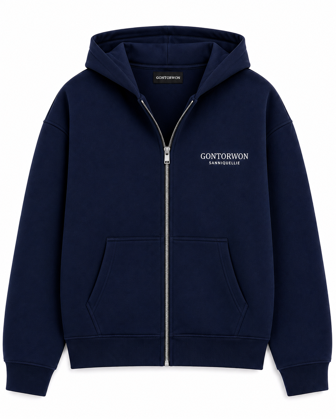 Gontorwon Sanniequellie Soft Touch Full Zip Hoodie Navy Women