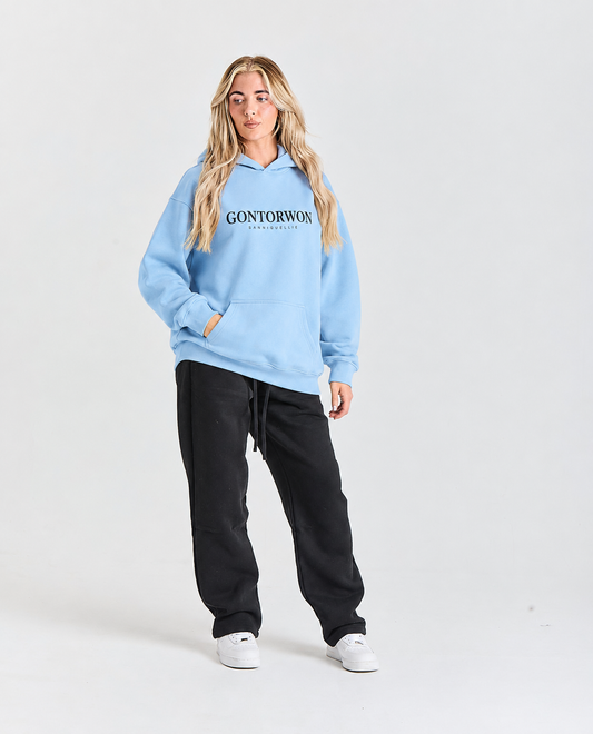 Gontorwon Sanniequellie Unified Hoodie Baby Blue Women