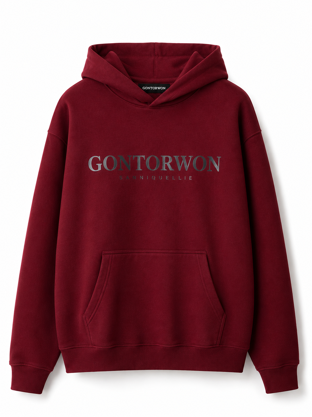 Gontorwon Sanniequellie Unified Hoodie Maroon Men