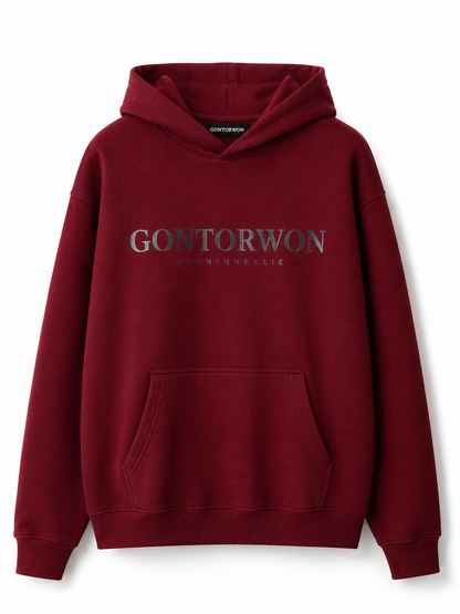 Gontorwon Sanniequellie Unified Hoodie Maroon Men