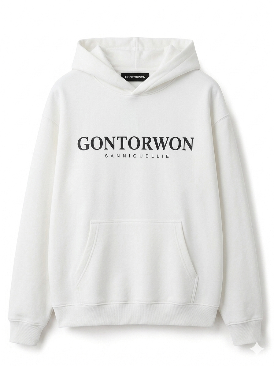 Gontorwon Sanniequellie Unified Hoodie White Men