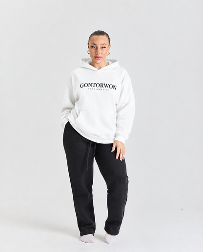 Gontorwon Sanniequellie Unified Hoodie White Women