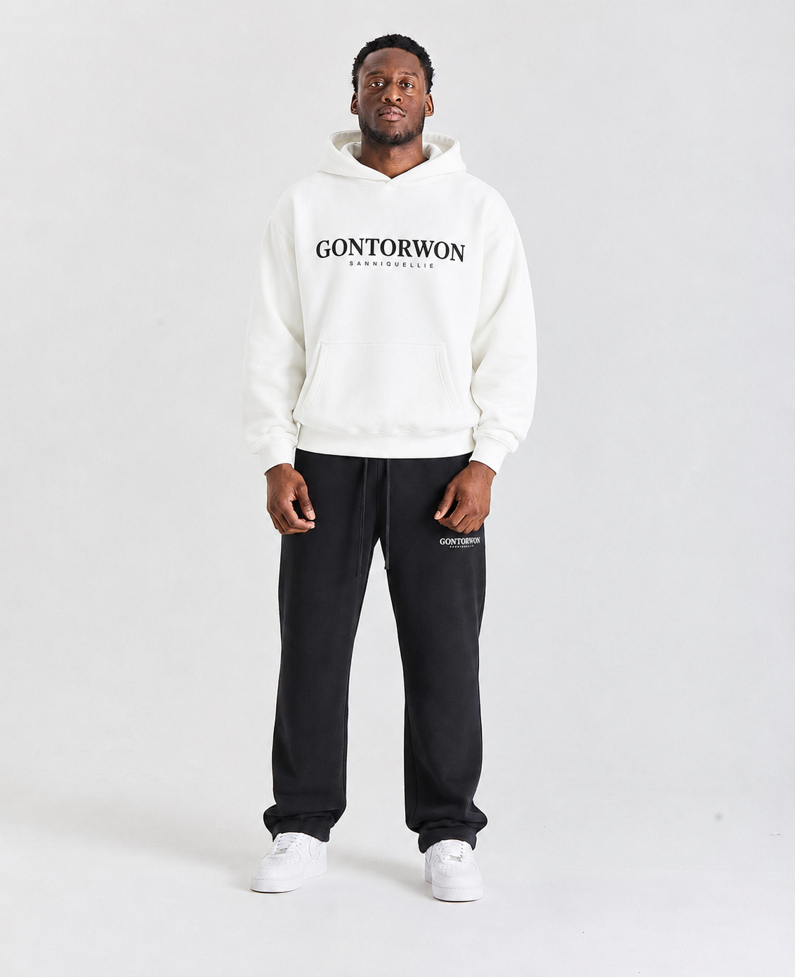 Gontorwon Sanniequellie Unified Hoodie White Men