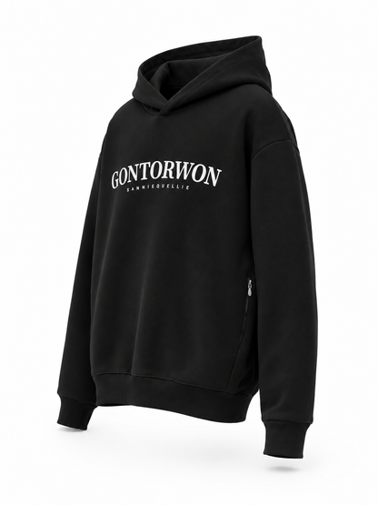 Gontorwon Sanniequellie Utility Zip Hoodie Men