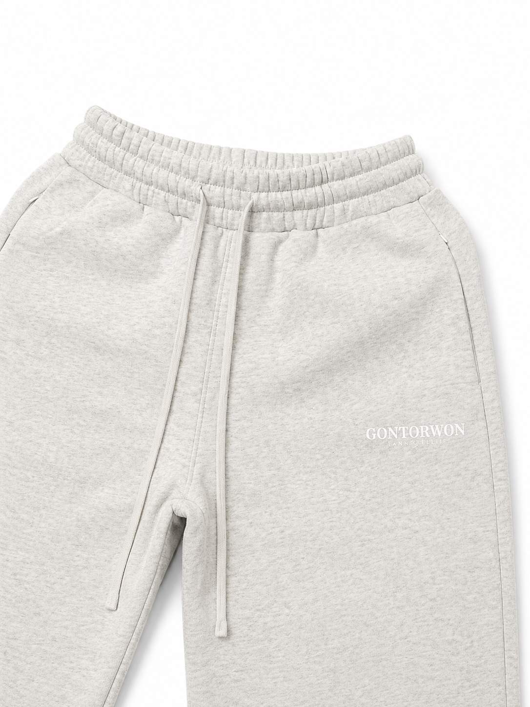 Gontorwon Sanniequellie Utility Zip-Fleece Pant Marl Grey Men