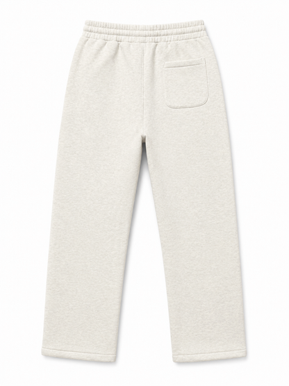 Gontorwon Sanniequellie Utility Zip-Fleece Pant Marl Grey Men