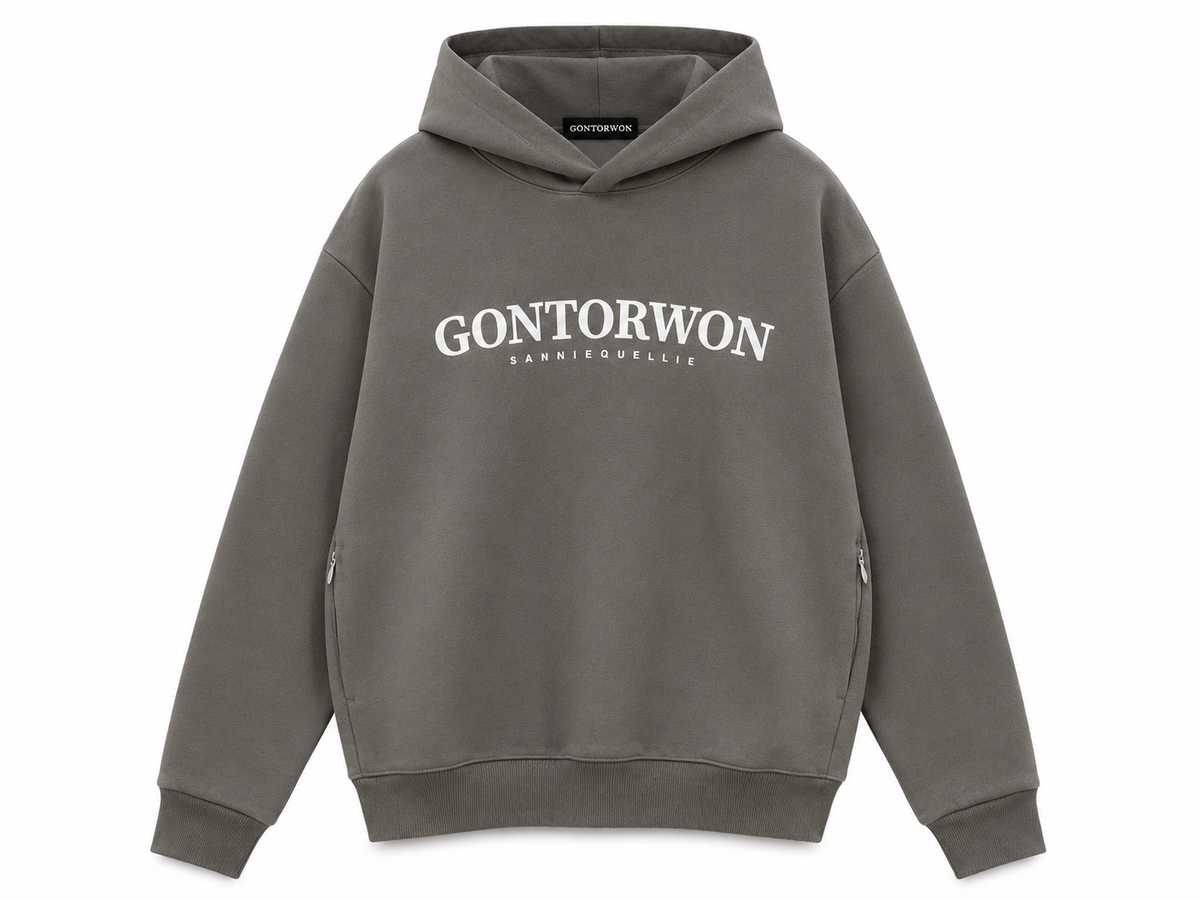 Gontorwon Sanniequellie Utility Zip Hoodie Men