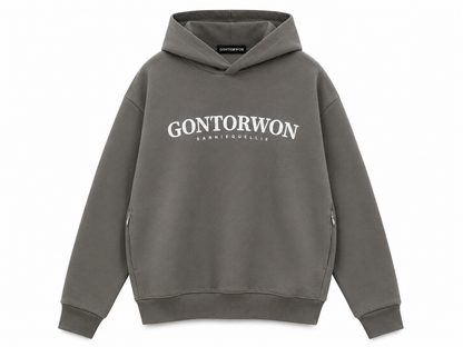 Gontorwon Sanniequellie Utility Zip Hoodie Men