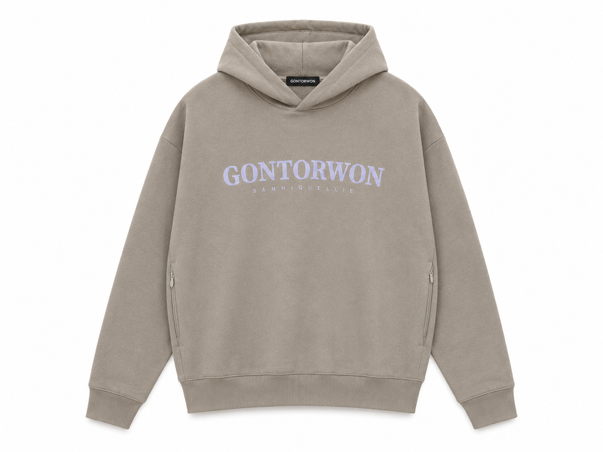 Gontorwon Sanniequellie Utility Zip Hoodie Men