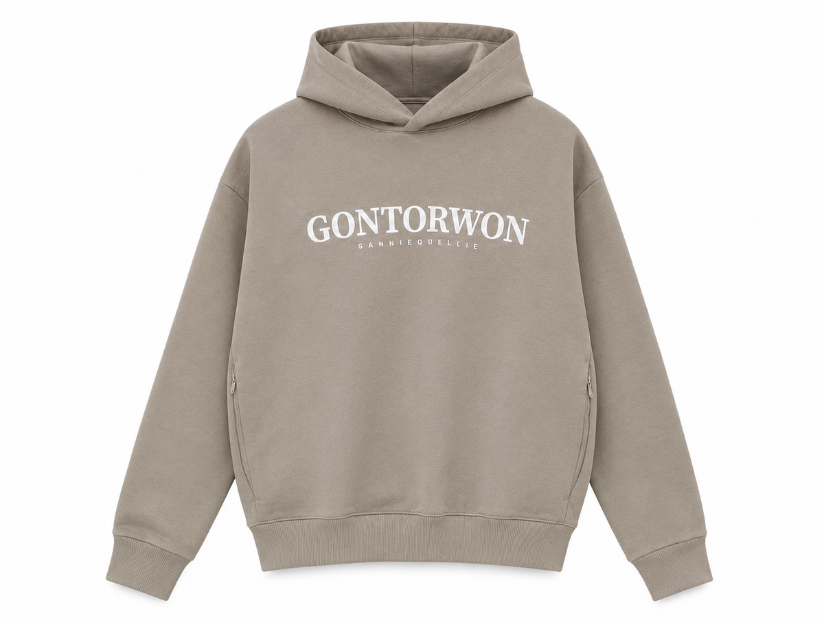 Gontorwon Sanniequellie Utility Zip Hoodie Men