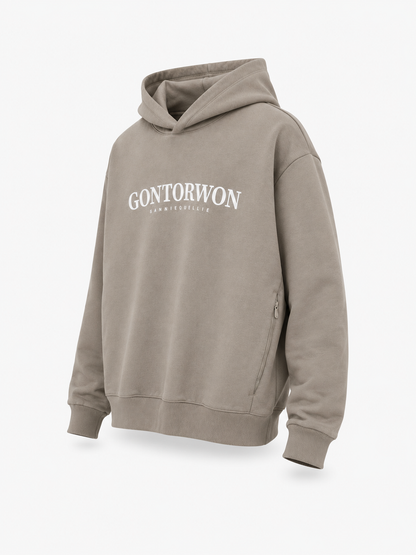 Gontorwon Sanniequellie Utility Zip Hoodie Men