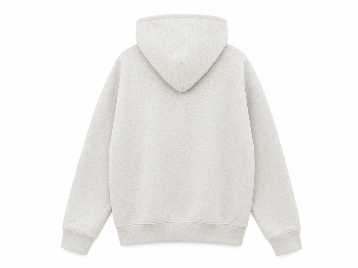Gontorwon Sanniequellie Utility Zip Hoodie Marl Grey Women