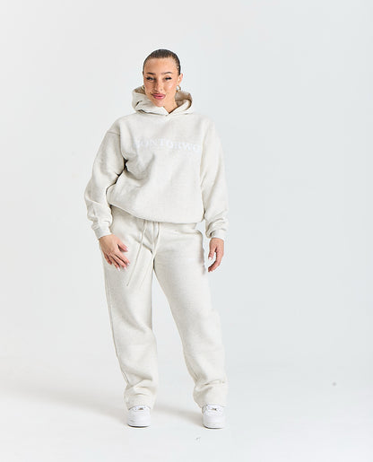 Gontorwon Sanniequellie Utility Zip Hoodie Marl Grey Women
