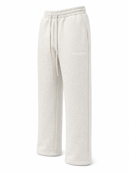 Gontorwon Sanniequellie Utility Zip-Fleece Pant Marl Grey Women