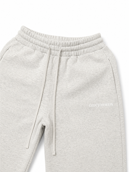 Gontorwon Sanniequellie Utility Zip-Fleece Pant Marl Grey Women