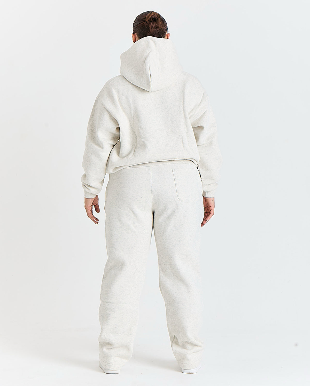 Gontorwon Sanniequellie Utility Zip-Fleece Pant Marl Grey Women