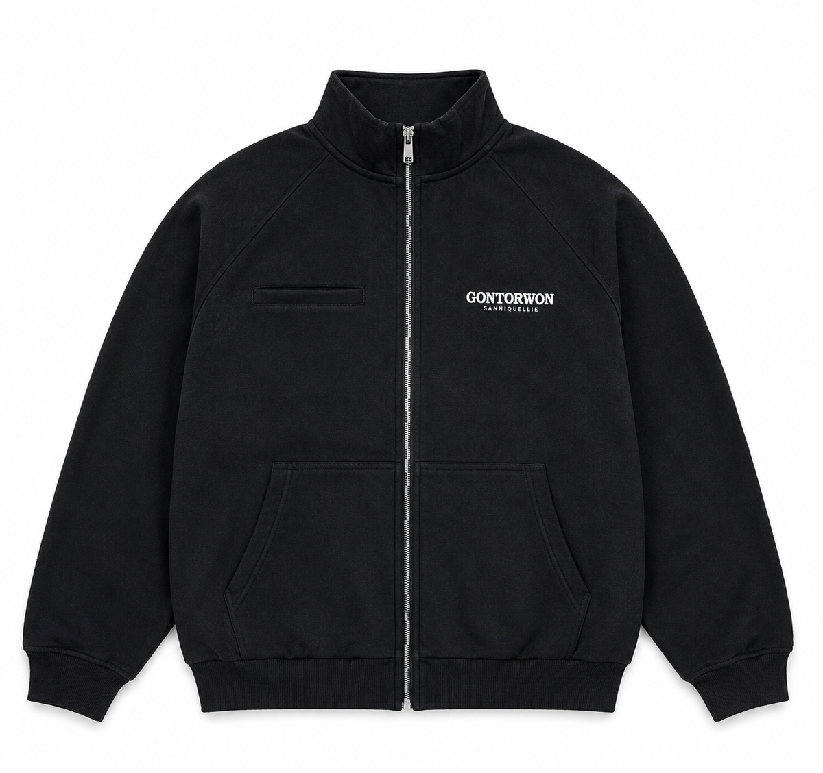 Gontorwon Sanniequellie Velvet Bonded Full-Zip Track Jacket Men