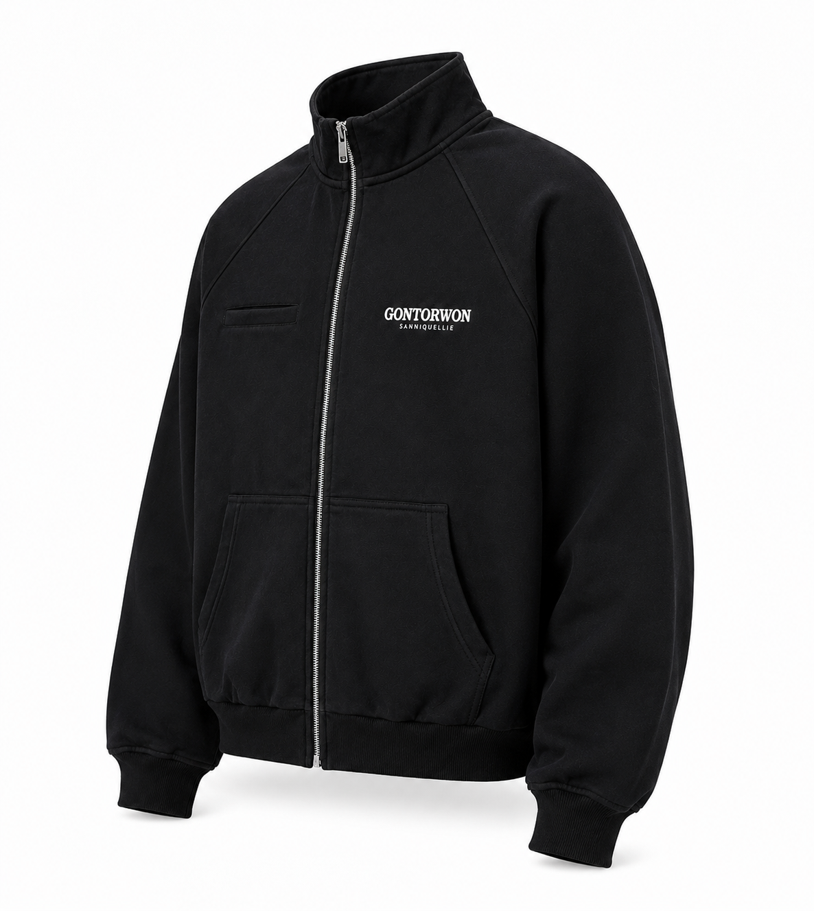 Gontorwon Sanniequellie Velvet Bonded Full-Zip Track Jacket Men
