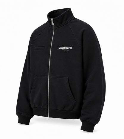 Gontorwon Sanniequellie Velvet Bonded Full-Zip Track Jacket Men
