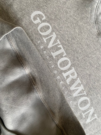 Gontorwon Sanniequellie Velvet Bonded Hoodie Heather Grey Men