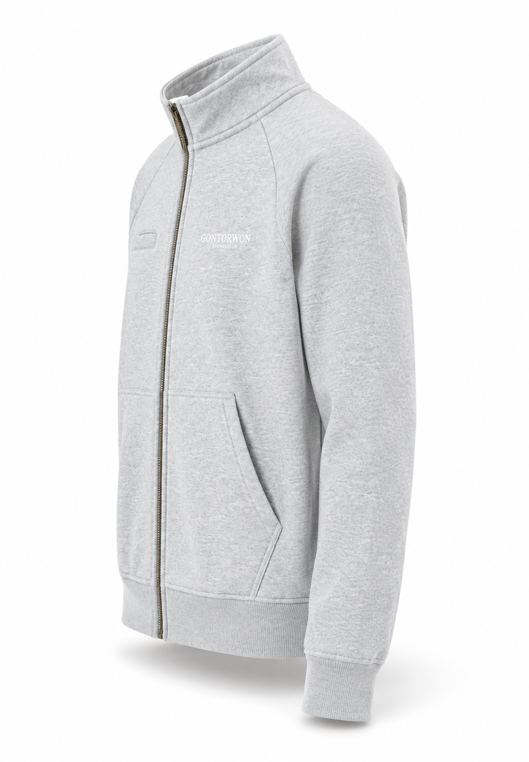 Gontorwon Sanniequellie Velvet Bonded Full-Zip Track Jacket Men