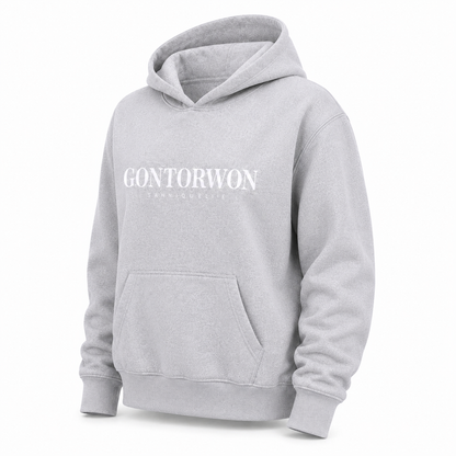 Gontorwon Sanniequellie Velvet Bonded Hoodie Heather Grey Women