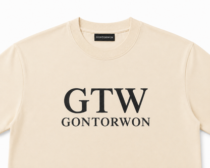 GTW T-Shirt Cream — Gortonwon