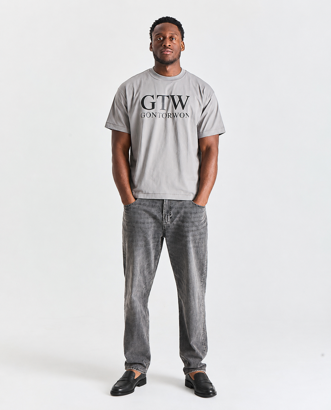 GTW T-Shirt Grey — Gortonwon