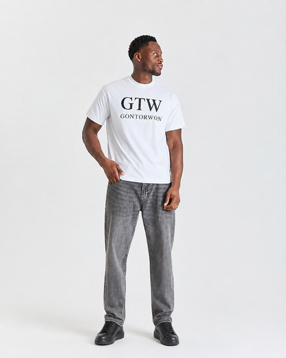GTW T-Shirt White — Gortonwon