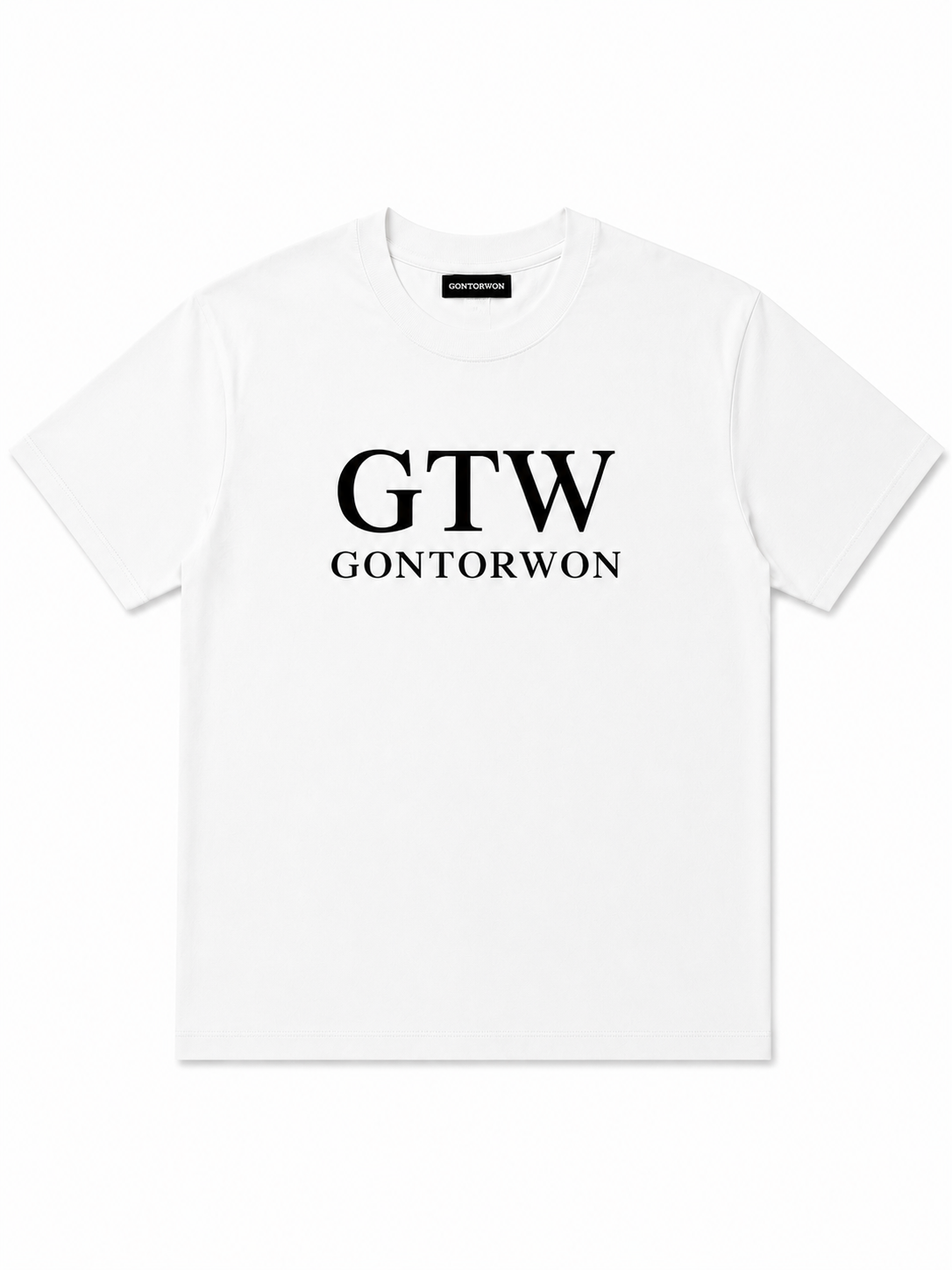 GTW T-Shirt White — Gortonwon