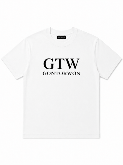 GTW T-Shirt White — Gortonwon