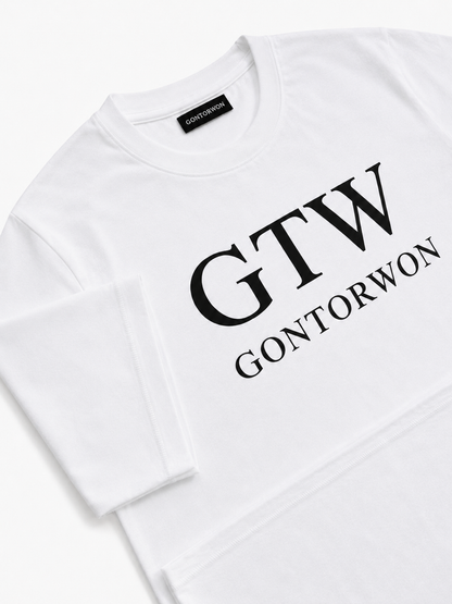 GTW T-Shirt White — Gortonwon